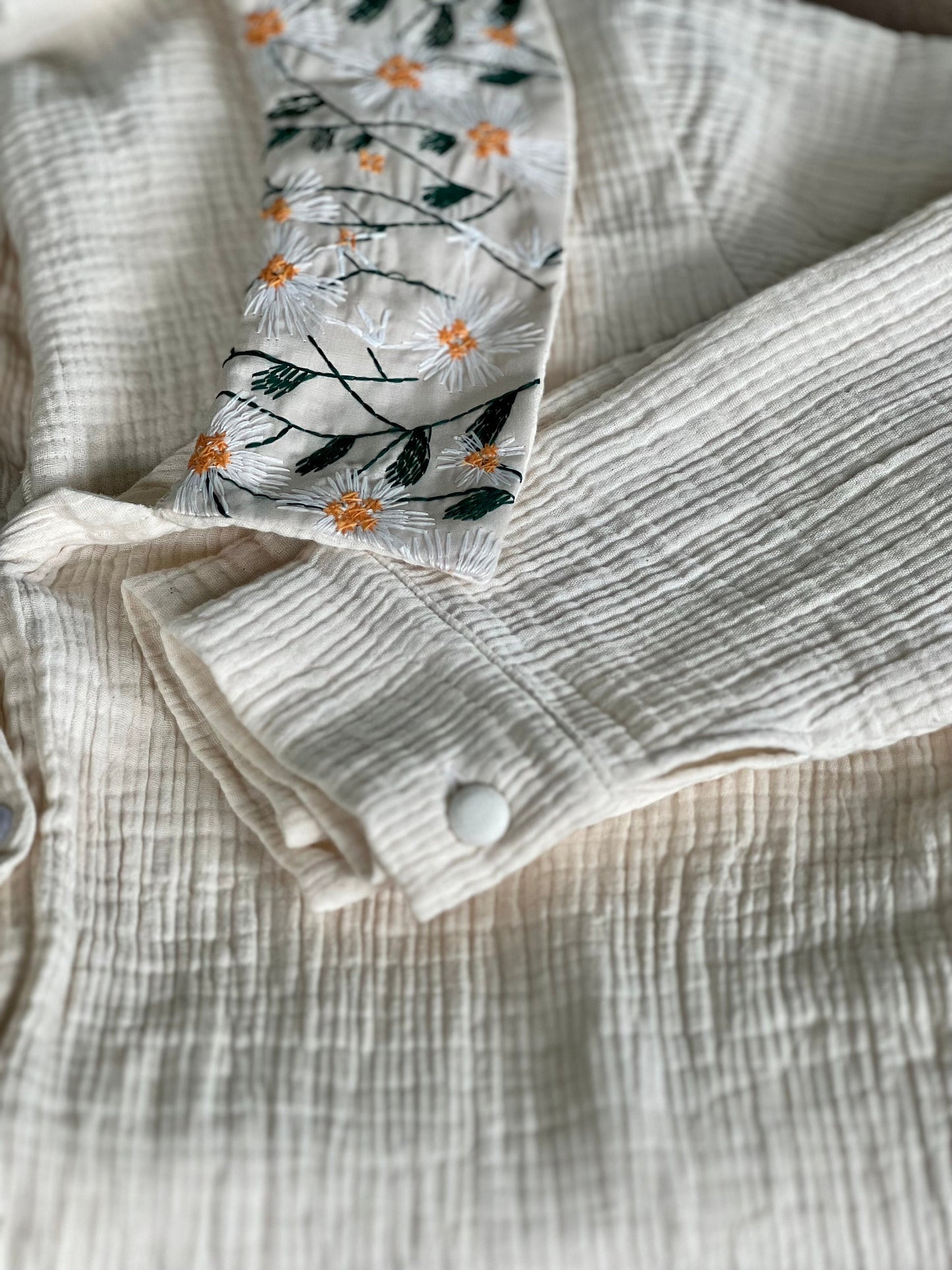 Muslin Triple Gauze Jacket / Dress / Cover Up Shirt