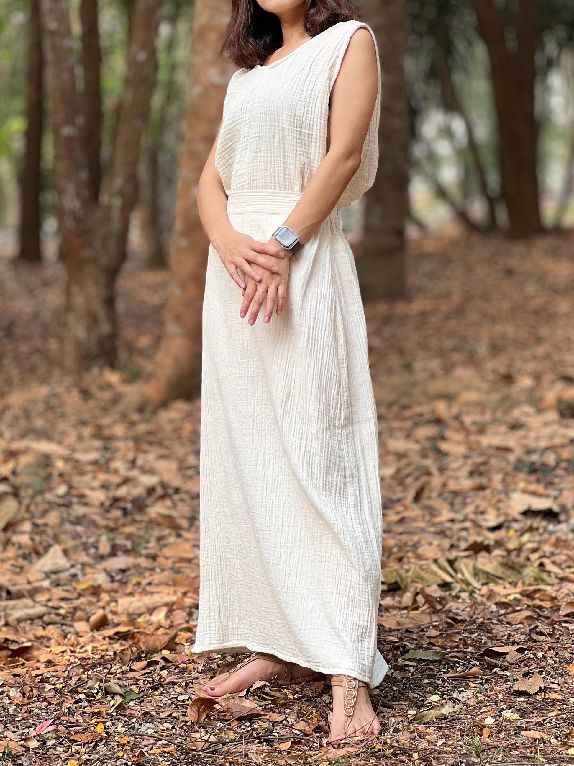 Muslin Double Gauze Long Skirt