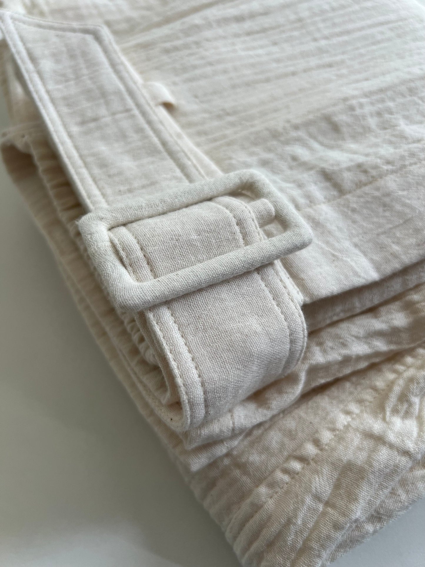Gauze Muslin Pants | Cotton Pants | Womens Pants with Belt | Wide Leg Pants | Luxury Boho Pants | Muslin Maxi Pants | Loose Gauze Trousers
