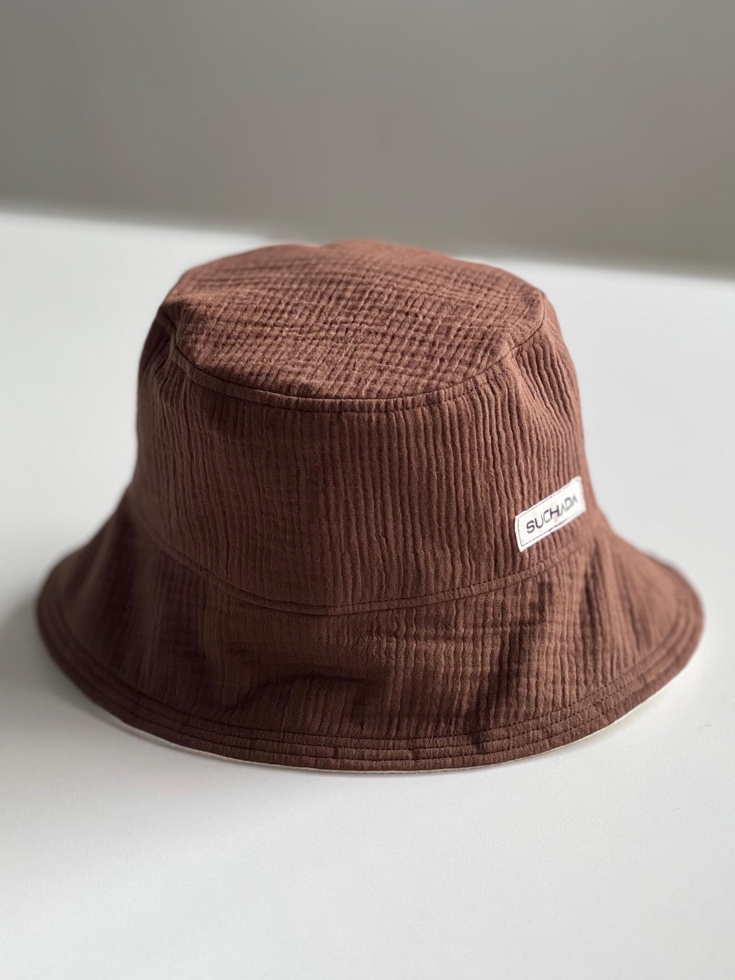 Muslin Triple Gauze Bucket Hat
