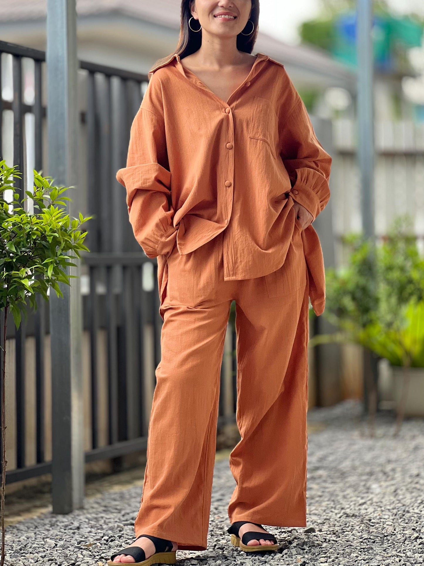 Cotton Blouse | Cotton Loose Fit Shirt