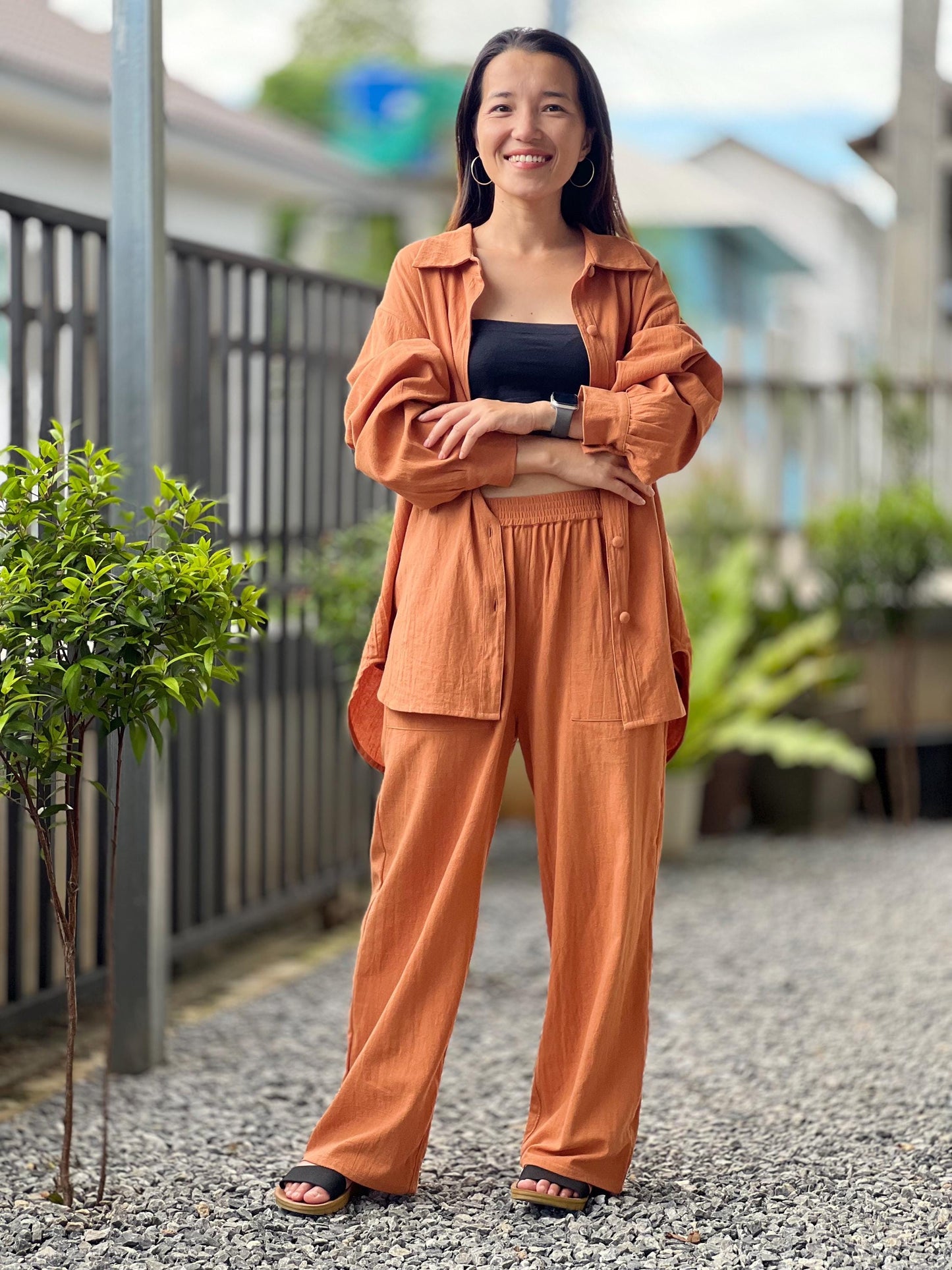 Cotton Blouse | Cotton Loose Fit Shirt