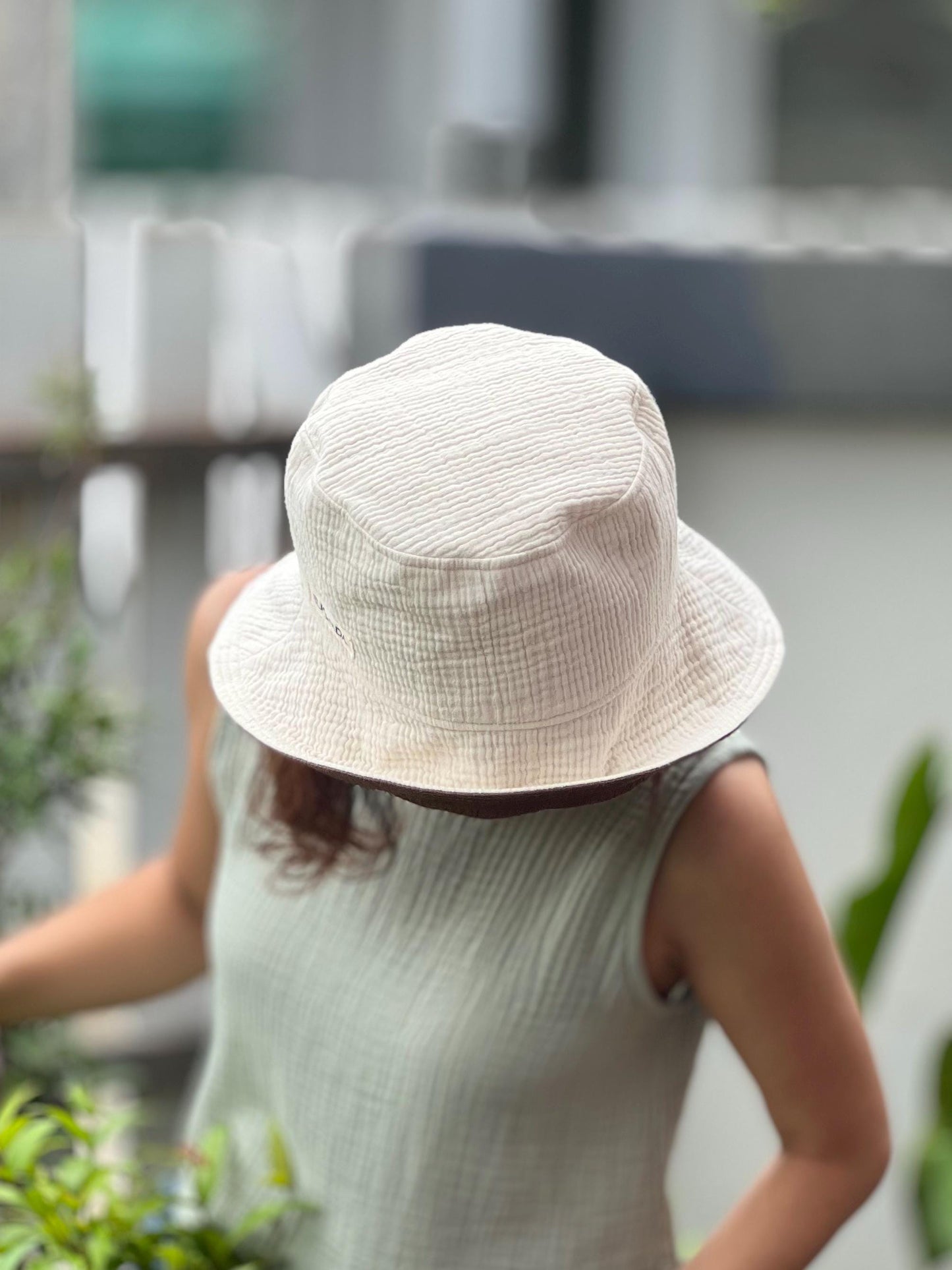 Muslin Triple Gauze Bucket Hat