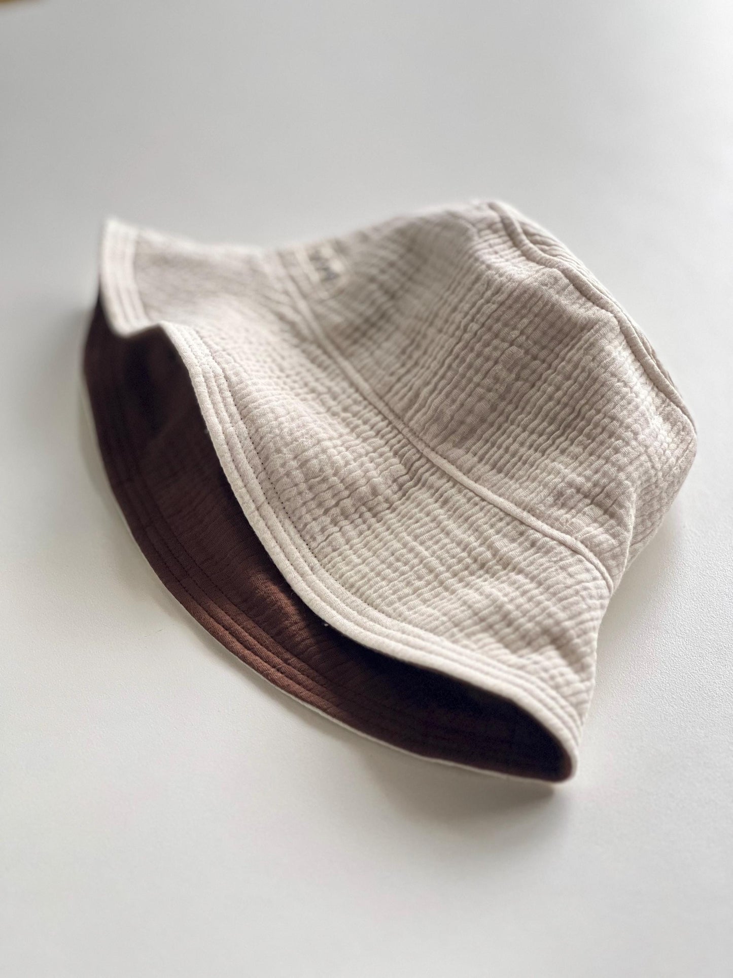 Muslin Triple Gauze Bucket Hat