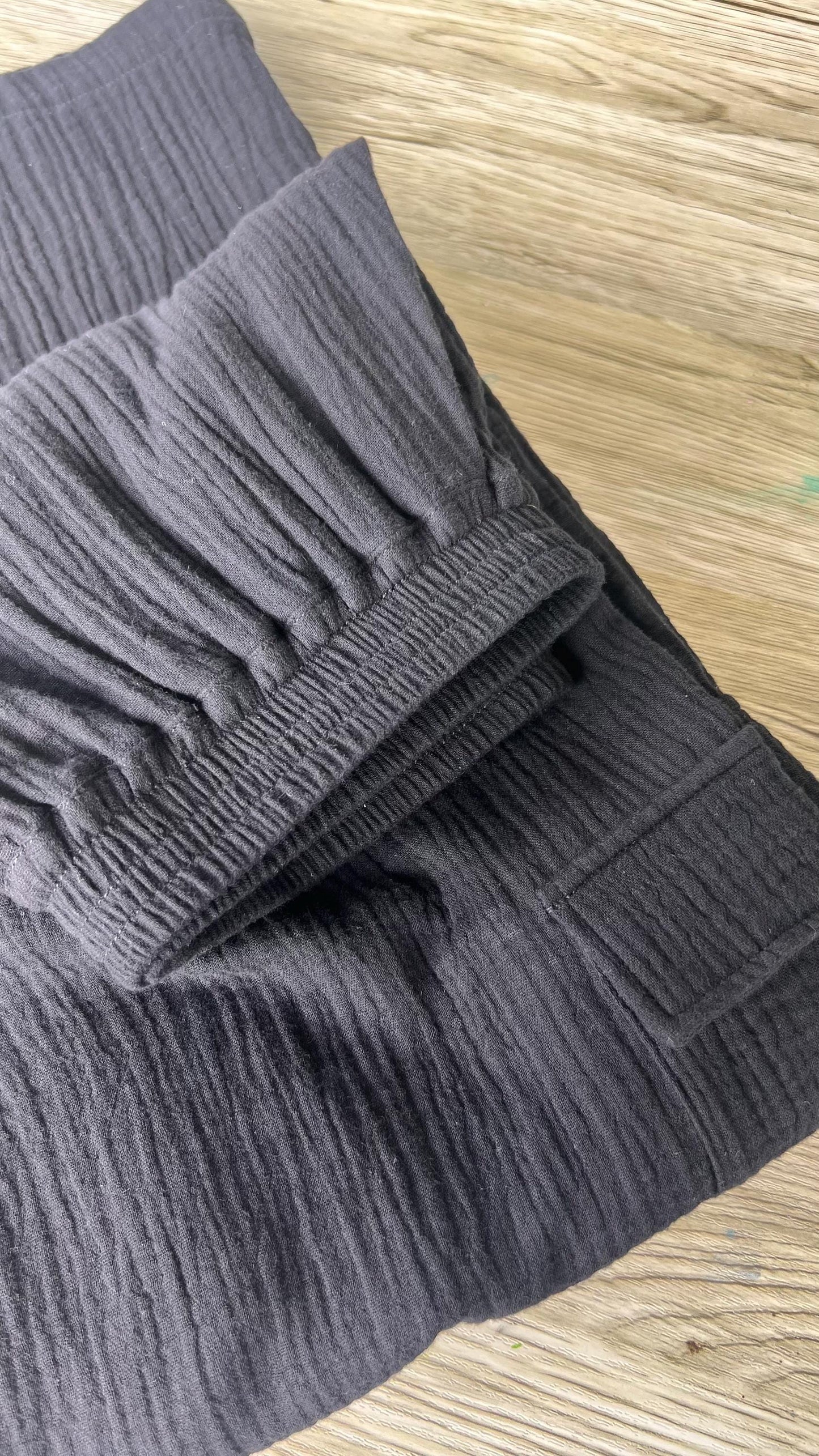 Womens Double Gauze Muslin Pants - Loungeware