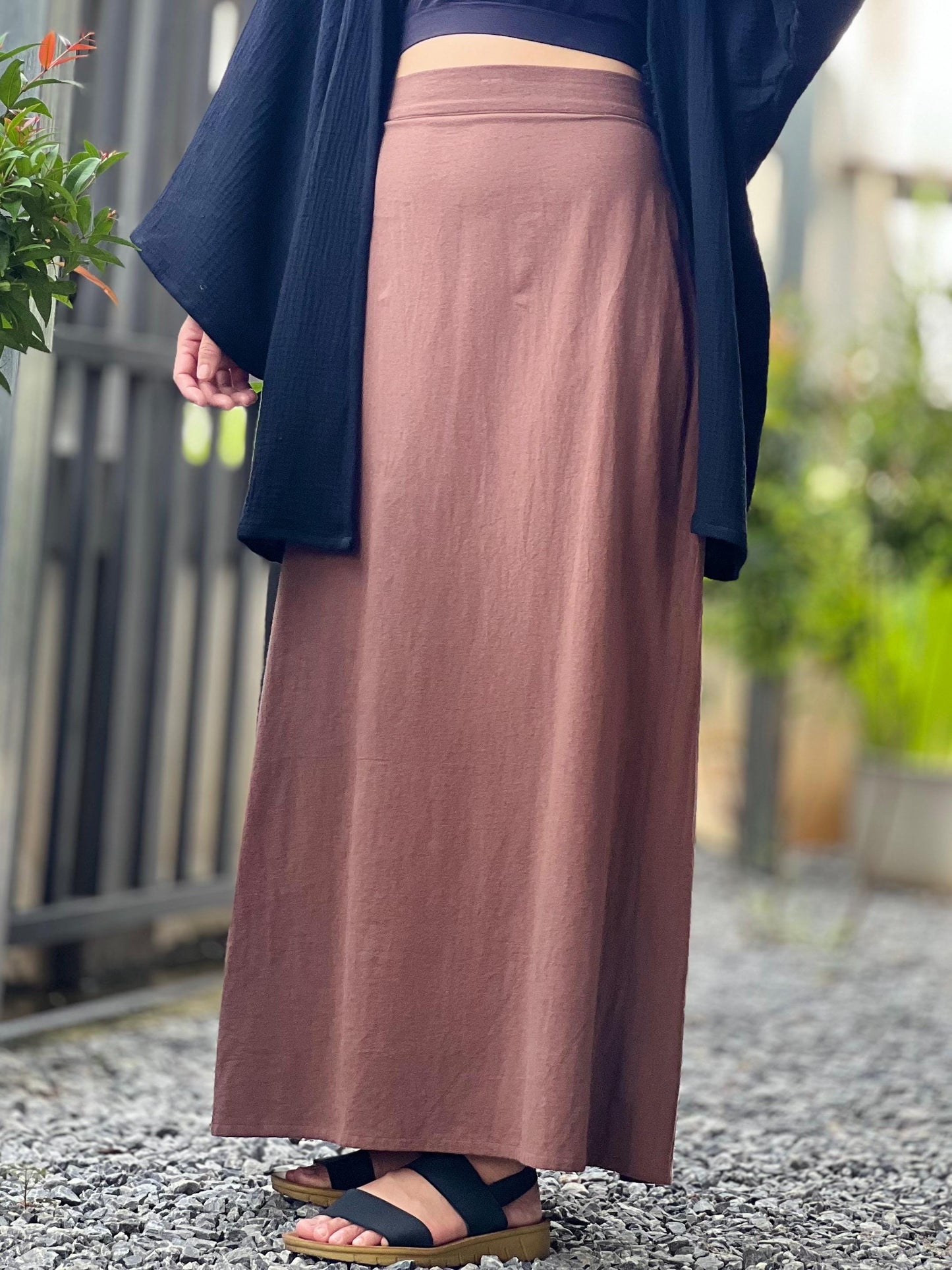 Cotton Long Skirt