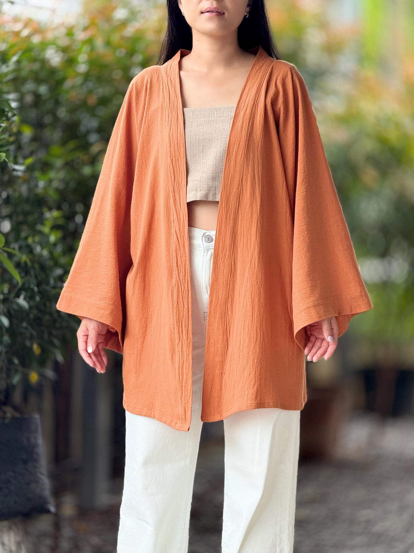Cotton Kimono Loose Cover