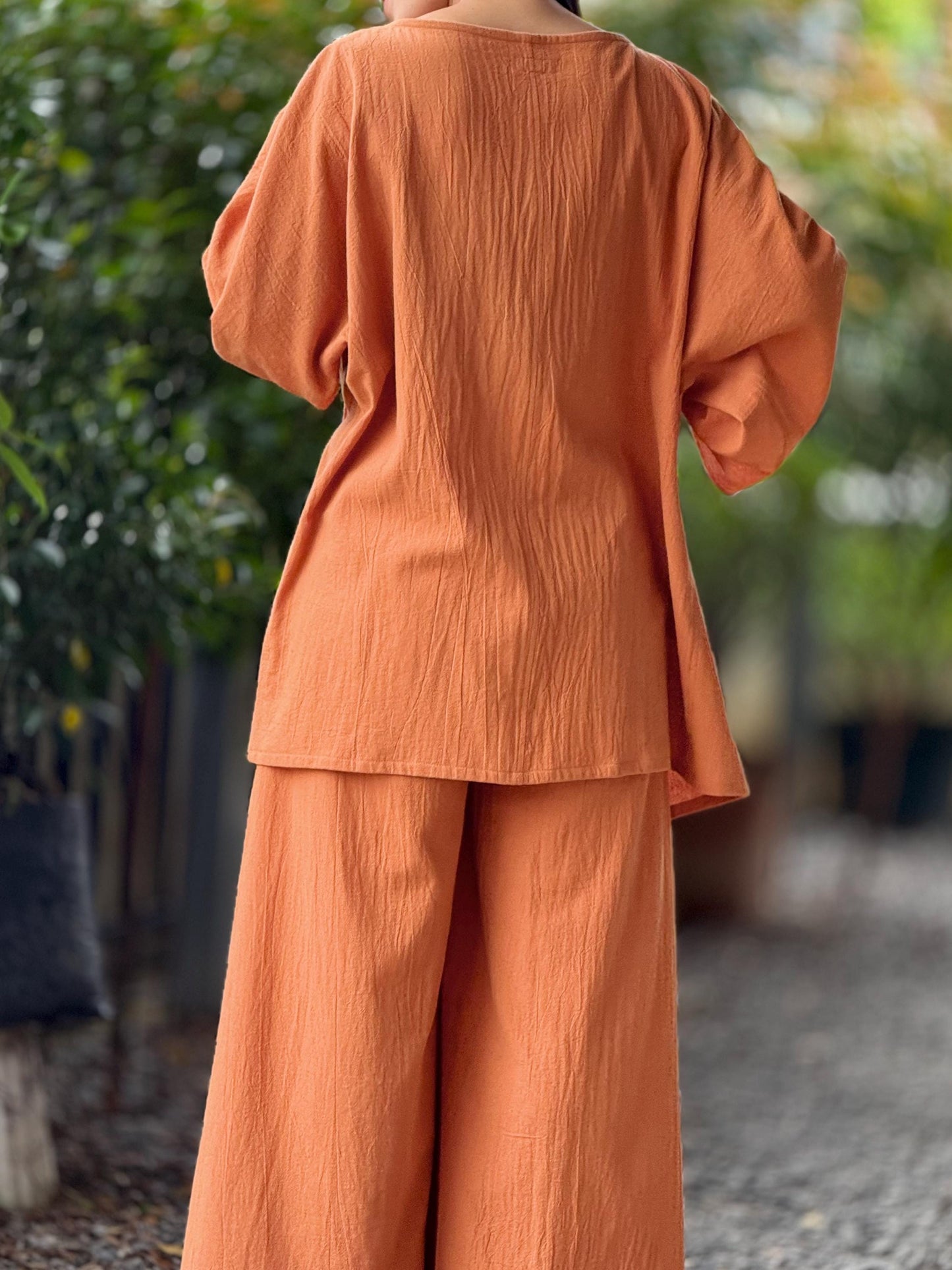 Cotton Cardigan Loose Cover Up