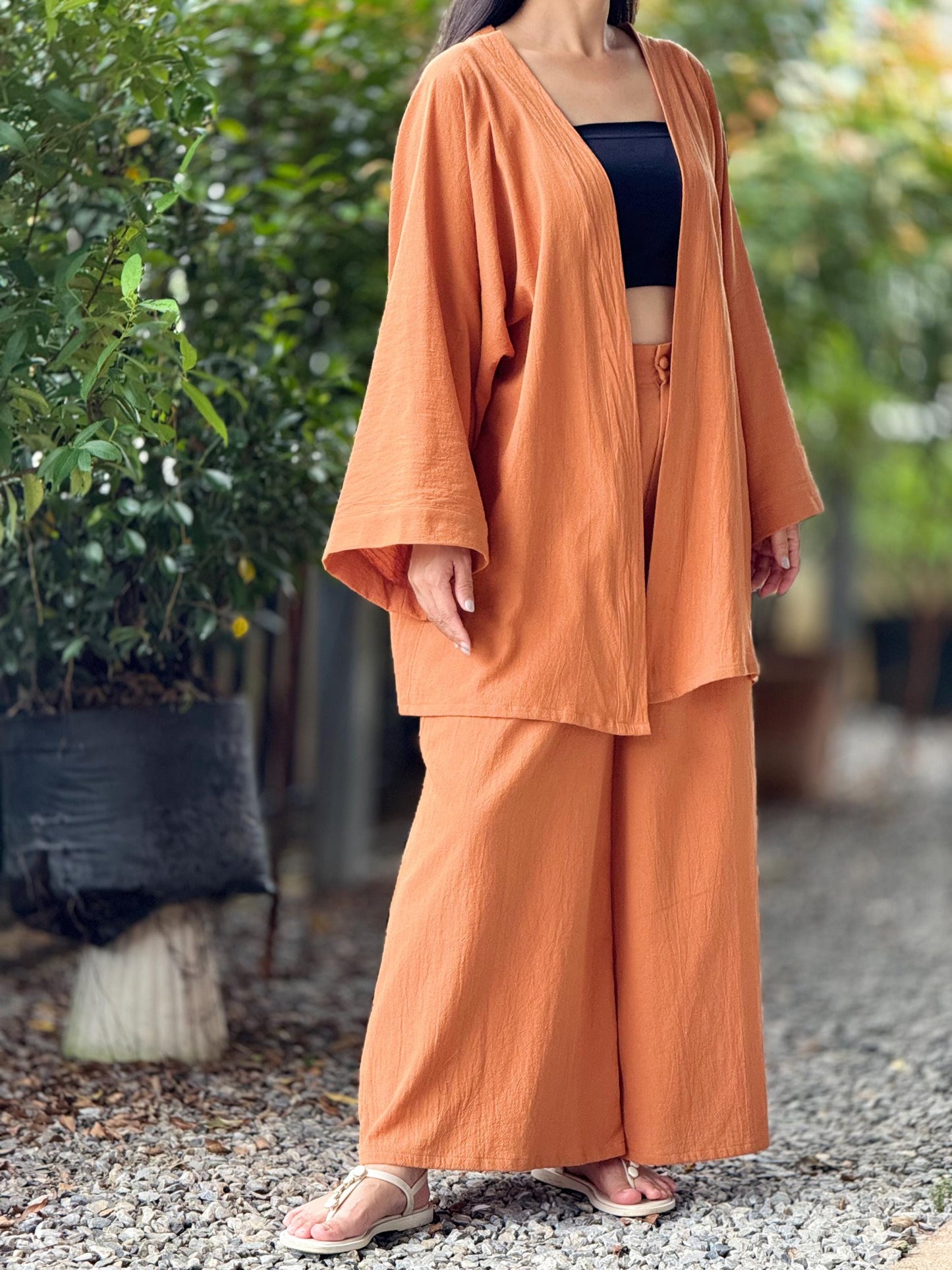 Cotton Kimono Loose Cover