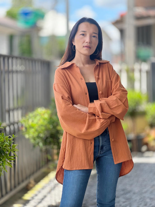 Cotton Blouse | Cotton Loose Fit Shirt