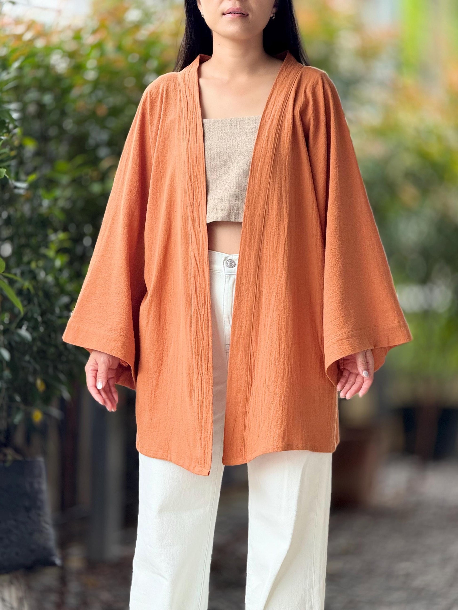 Cotton Kimono Loose Cover