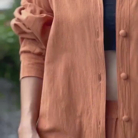 Cotton Blouse | Cotton Loose Fit Shirt