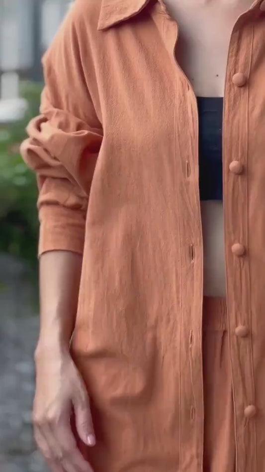 Cotton Blouse | Cotton Loose Fit Shirt