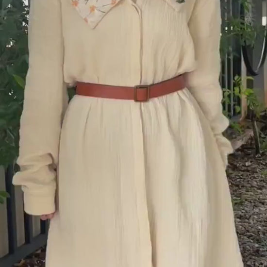 Muslin Triple Gauze Jacket / Dress / Cover Up Shirt