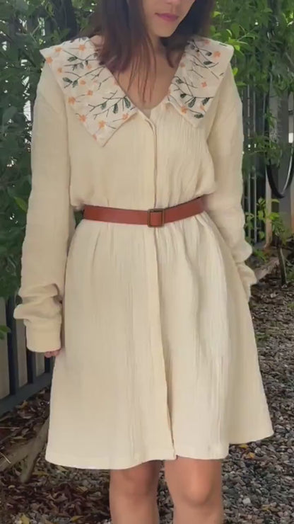 Muslin Triple Gauze Jacket / Dress / Cover Up Shirt