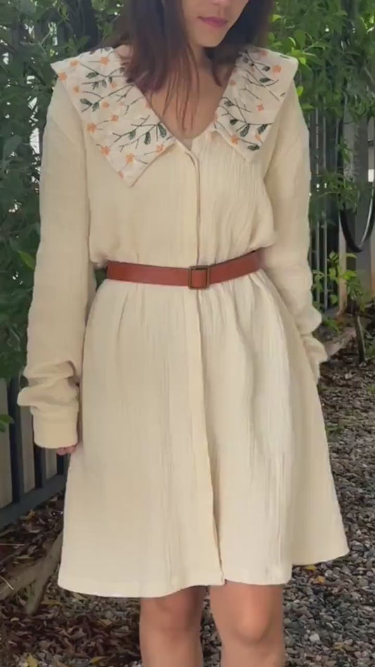 Muslin Triple Gauze Jacket / Dress / Cover Up Shirt