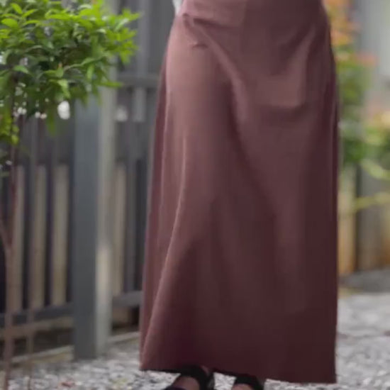 Cotton Long Skirt