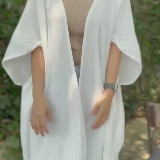 Boho Flow Muslin Kimono