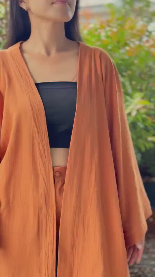 Cotton Kimono Loose Cover