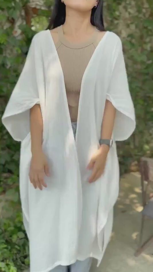 Boho Flow Muslin Kimono